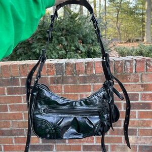 Black Leather Women's Bag